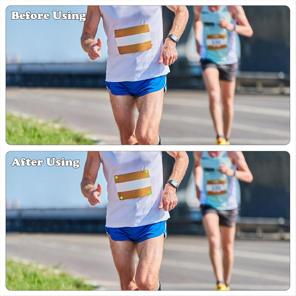 Running Gear Holder - ABJX 12Pcs Running Bib Clips Marathon