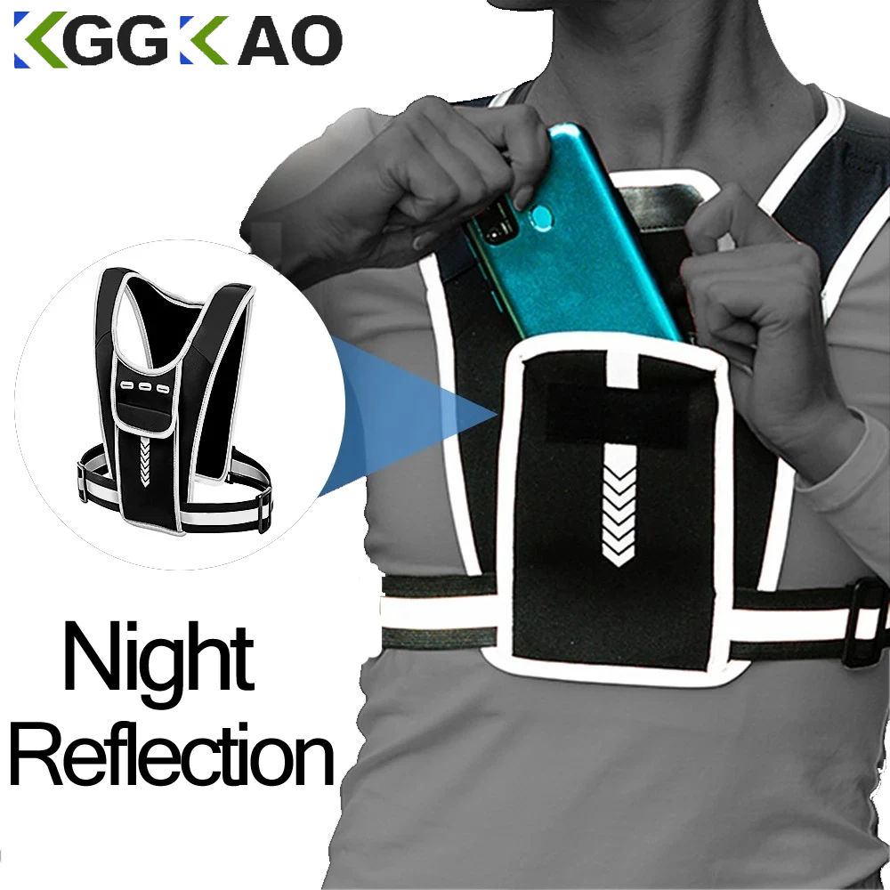 Running Gear Holder - Running Vest Phone Holder for Men