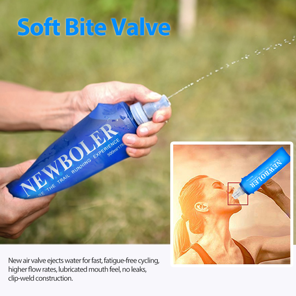 250/500/750ML Water Bottle TPU - Running Gear Holder review and price