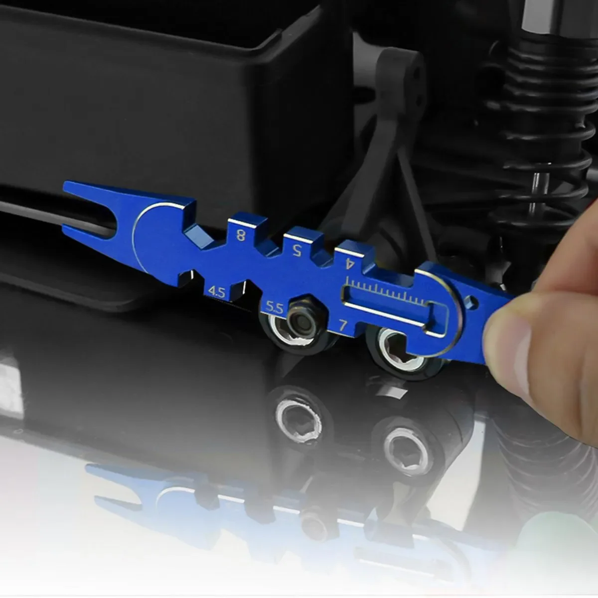 1pcs Red / Blue Wrench RC car  - Running Gear In A Car review and price