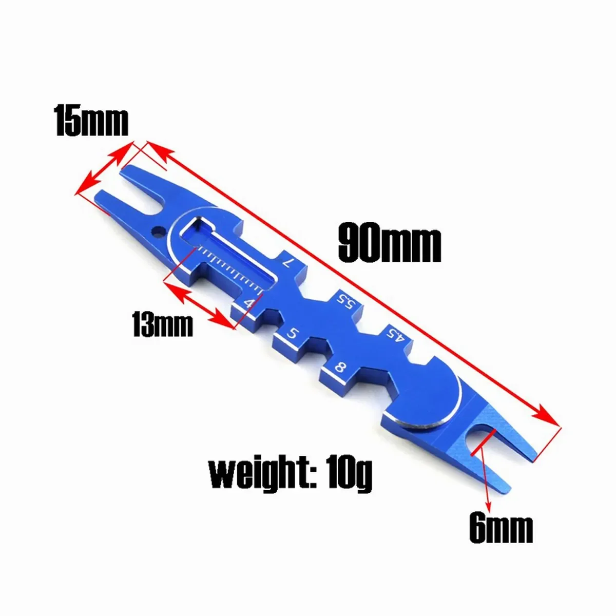 1pcs Red / Blue Wrench RC car  - Running Gear In A Car review and price