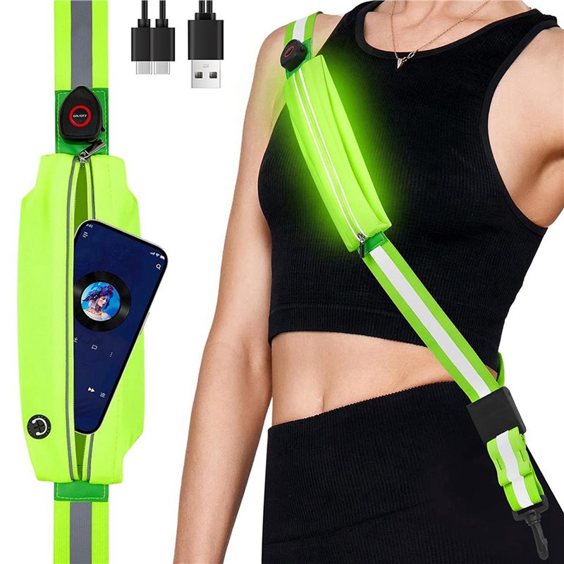 BTLIFE-2X LED Reflective Belt  - Running Gear Holder review and price