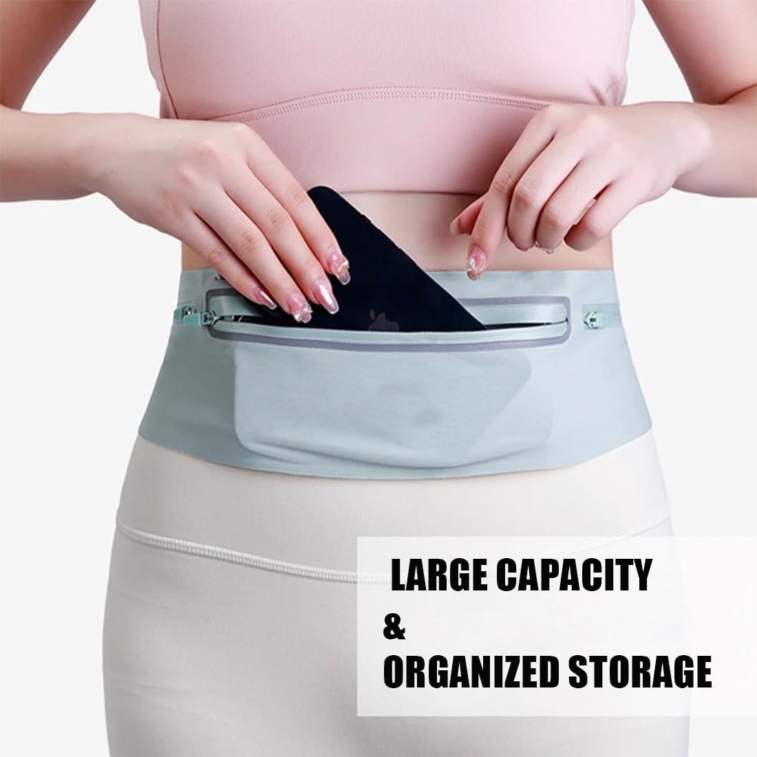 3 Pockets Reflective Running B - Running Gear Holder review and price