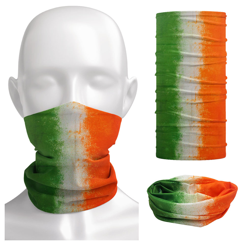 Ireland Flag Printed Face Mask - Running Gear Youtube review and price