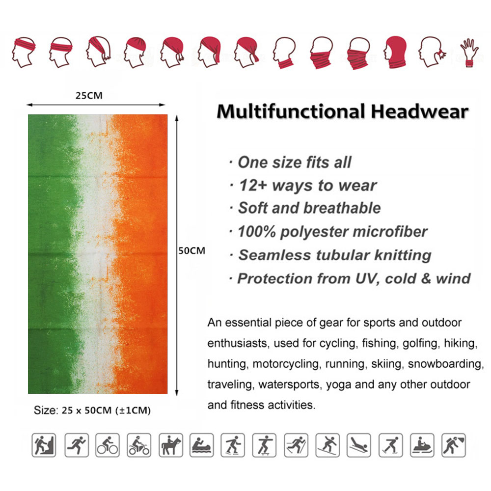 Ireland Flag Printed Face Mask - Running Gear Youtube review and price