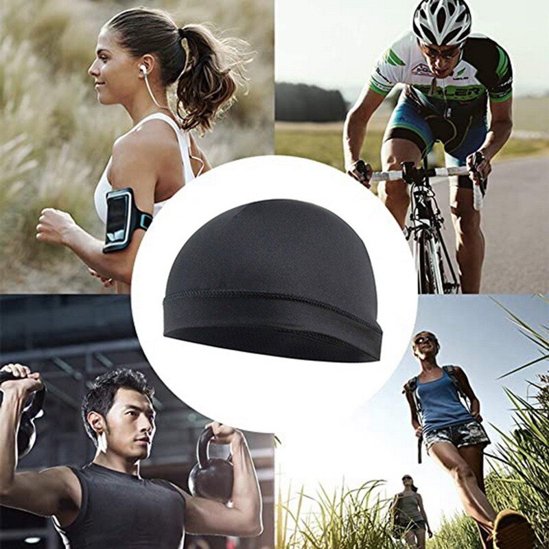 Summer Cycling Beanie Men Cap  - Running Gear Hat review and price