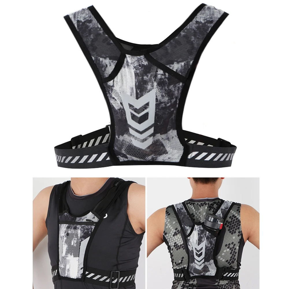 Reflective Running Vest with P - Running Gear Holder review and price