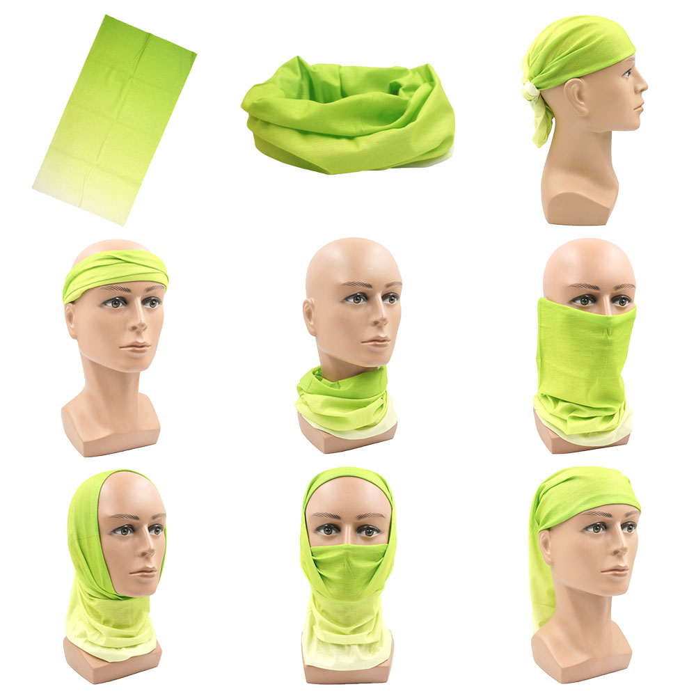 Green Face Bandanas Cover Hiki - Running Gear Youtube review and price