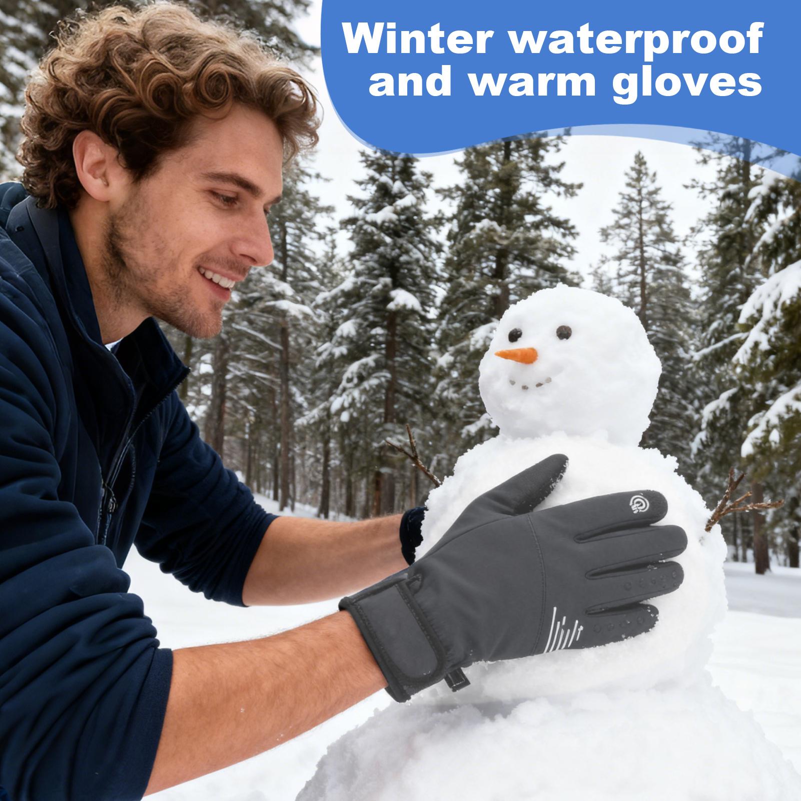 Winter warm Gloves Windproof T - Running Gear For Cold Weather review and price