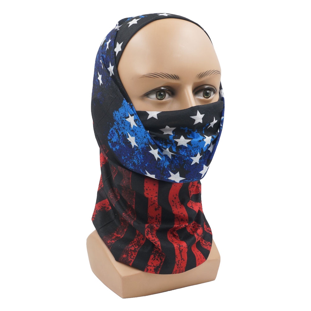 Custom America Flag Neck Gaite - Running Gear Youtube review and price