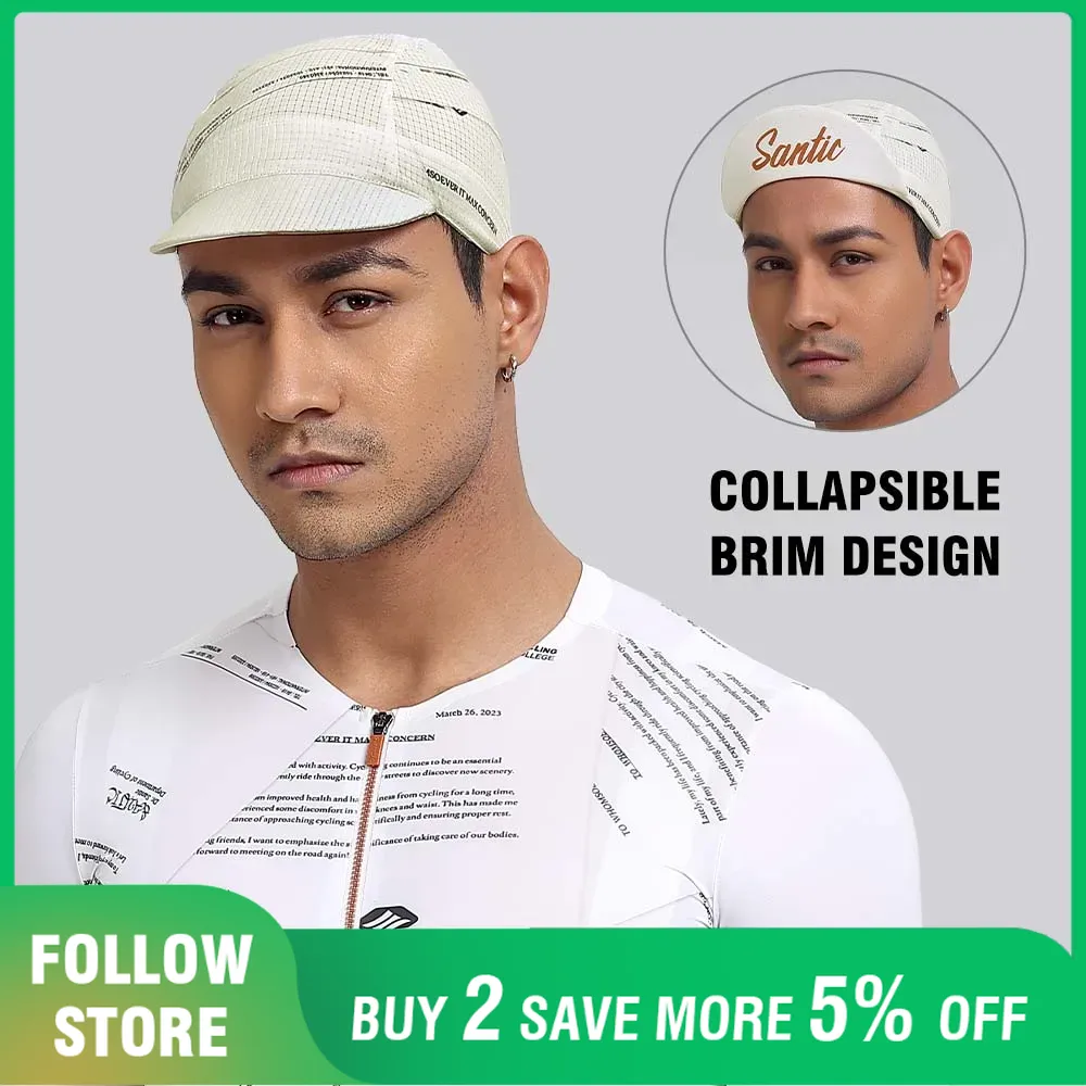 Santic Breathable Cycling Cap  - Running Gear Hat review and price