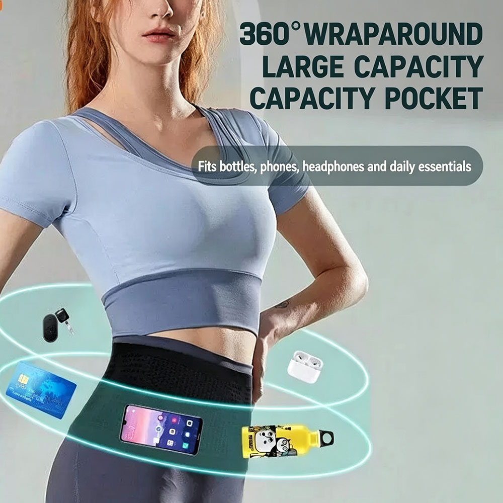 Running Waist Bag, High Elasti - Running Gear Holder review and price