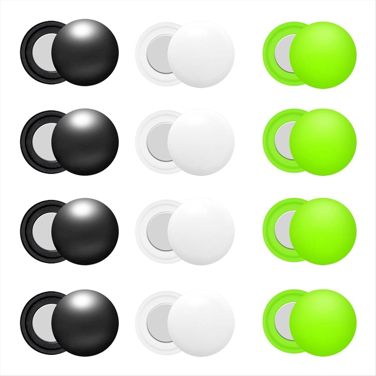 ABJX 12Pcs Running Bib Clips M - Running Gear Holder review and price