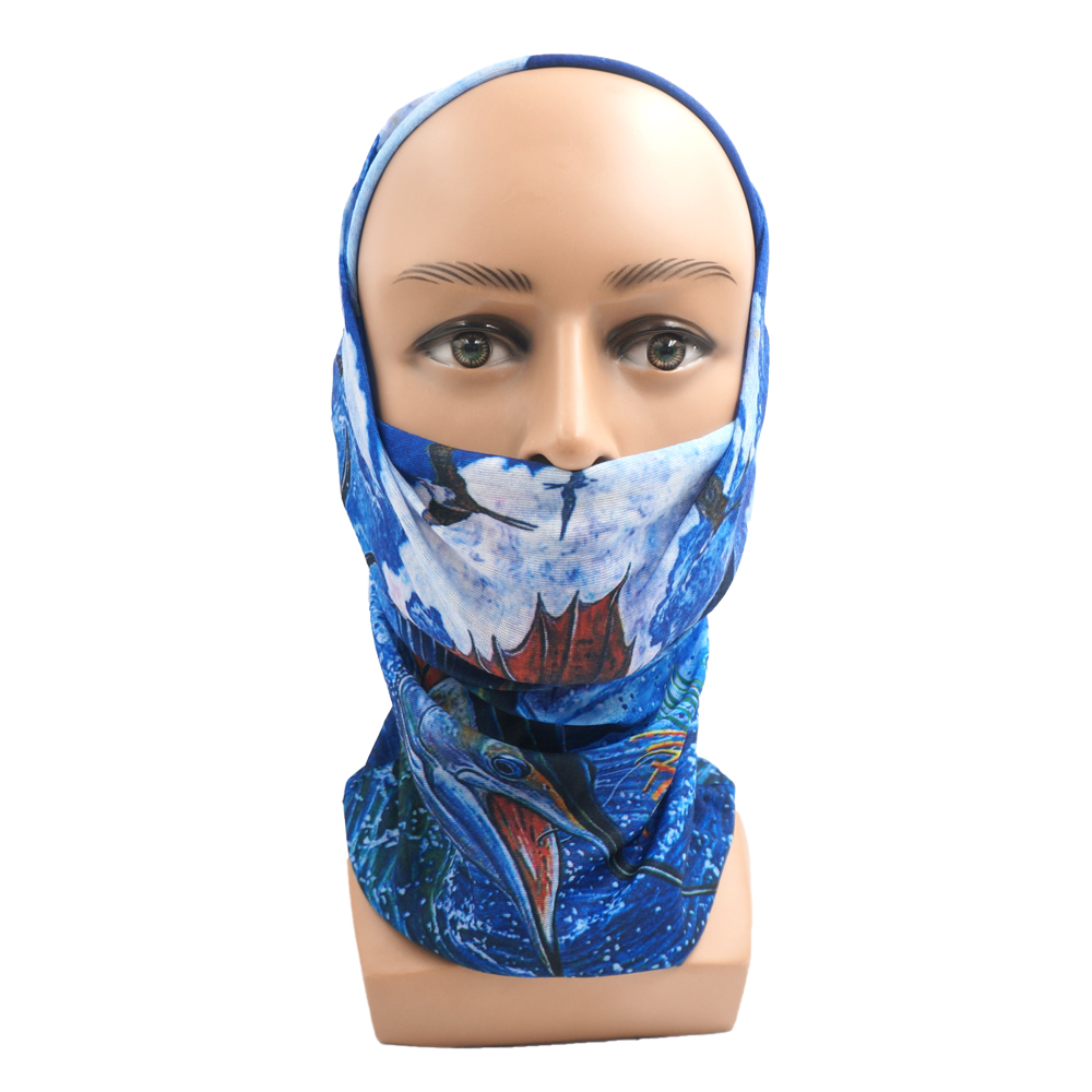 Fish Scales Pattern Neck Gaite - Running Gear Youtube review and price