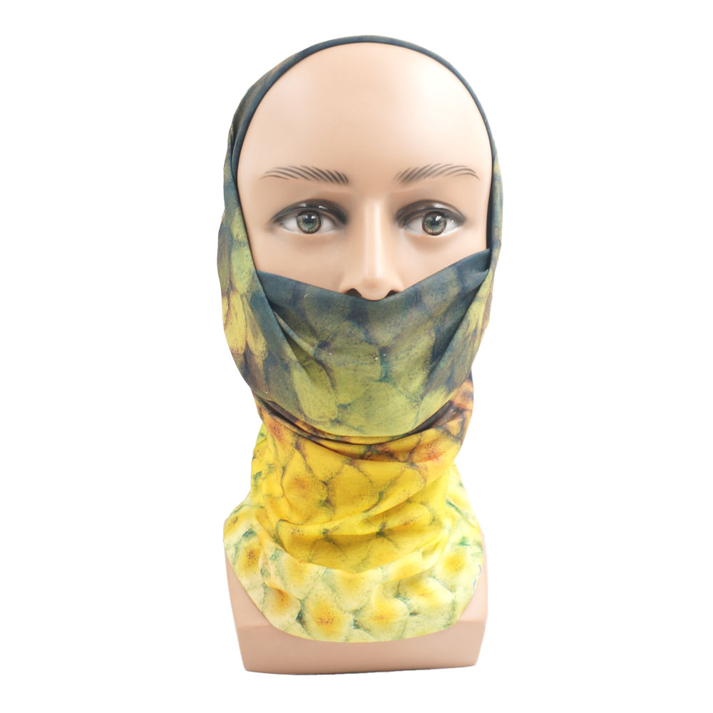 Fish Scales Pattern Neck Gaite - Running Gear Youtube review and price