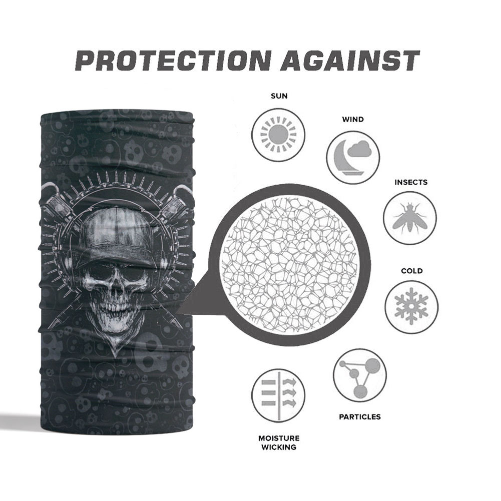 Skull Pattern Seamless Breatha - Running Gear Youtube review and price